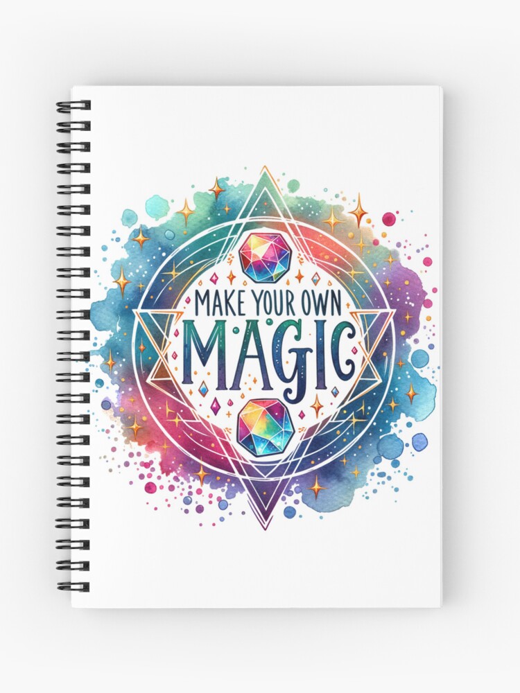 Make Your Own Magic Notebook and Hardcover Journal