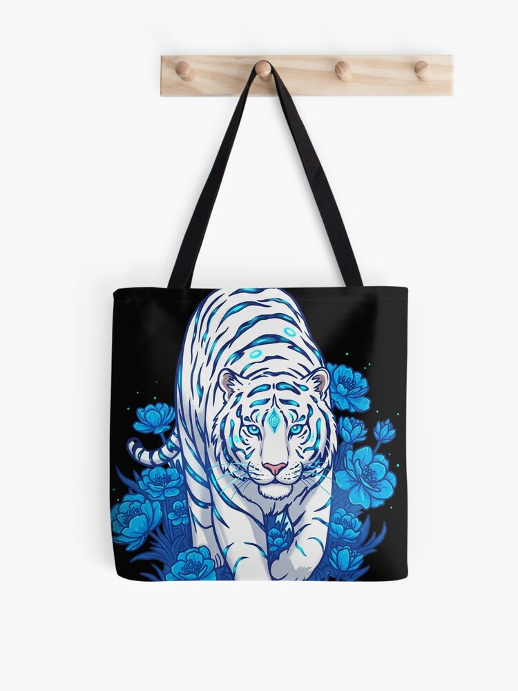 White Tiger Tote Bag