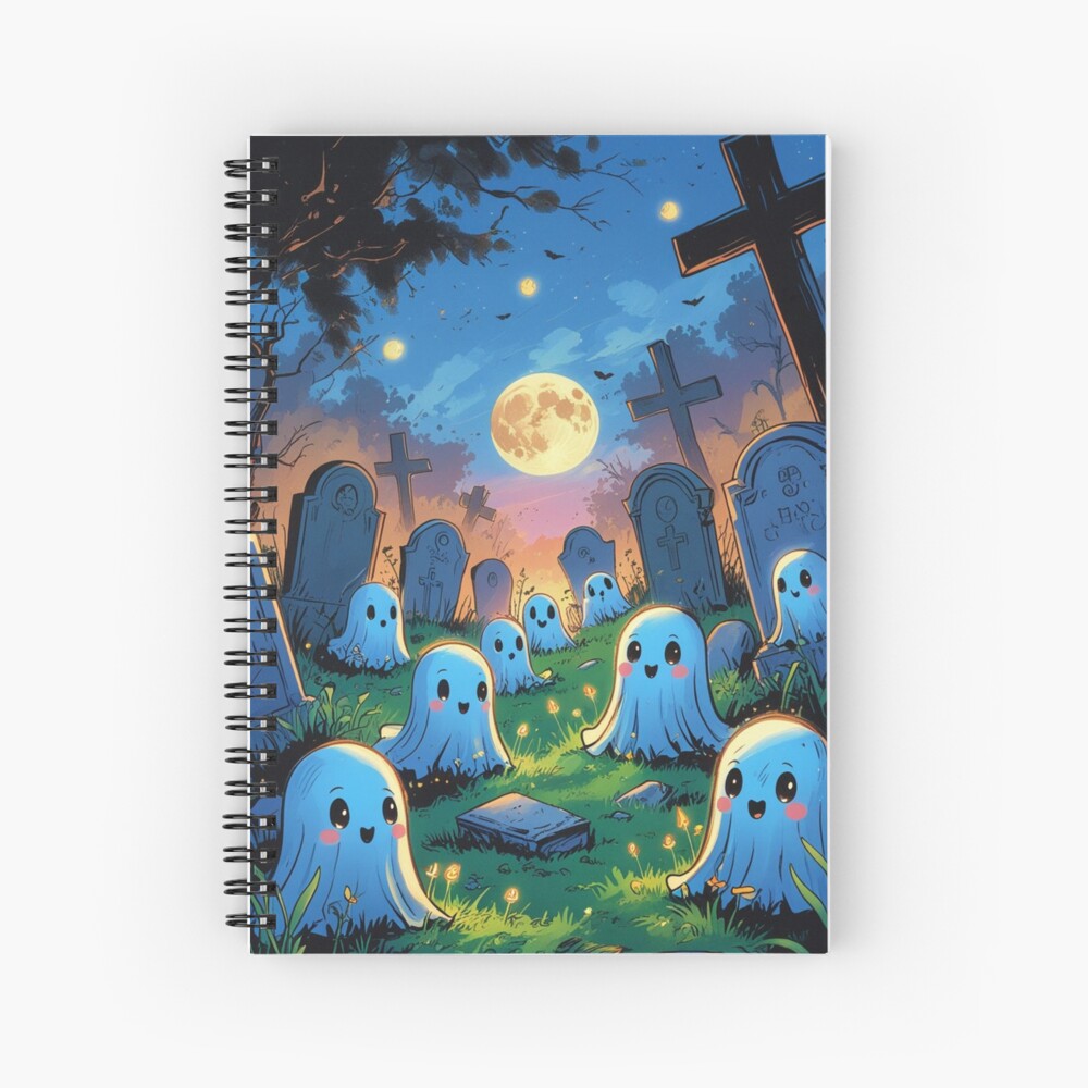 Boo-tiful Graveyard Buddies Notebook
