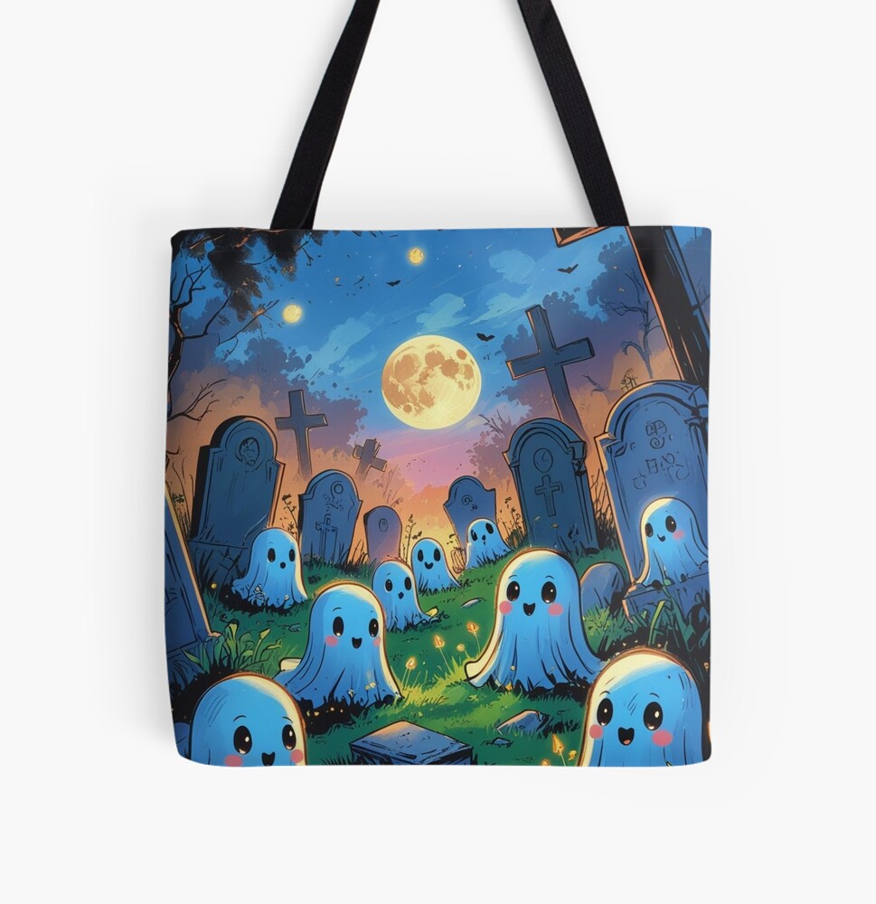 Boo-tiful Graveyard Buddies Tote Bag