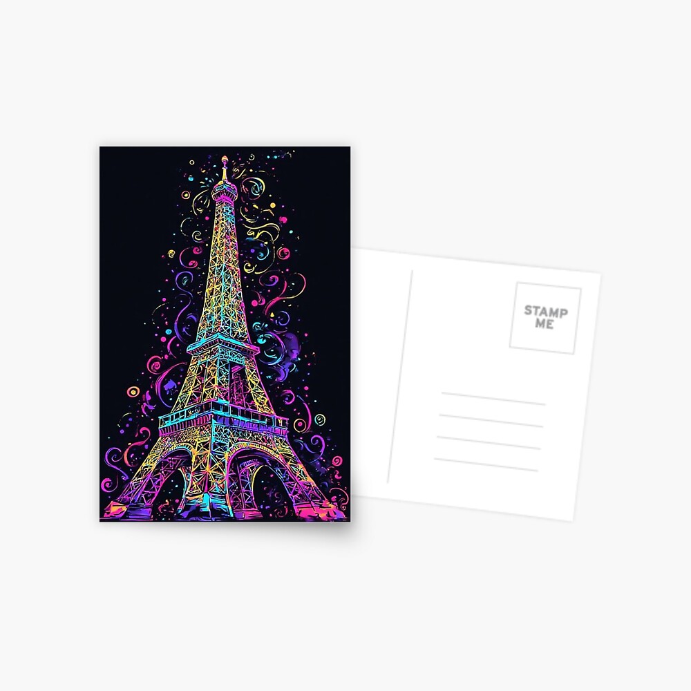 Parisian Glow Postcard