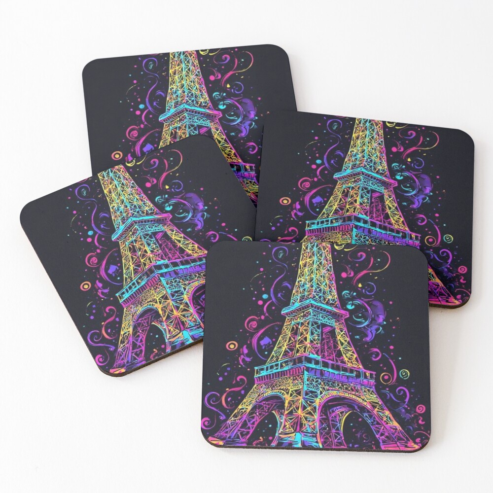 Parisian Glow Coasters
