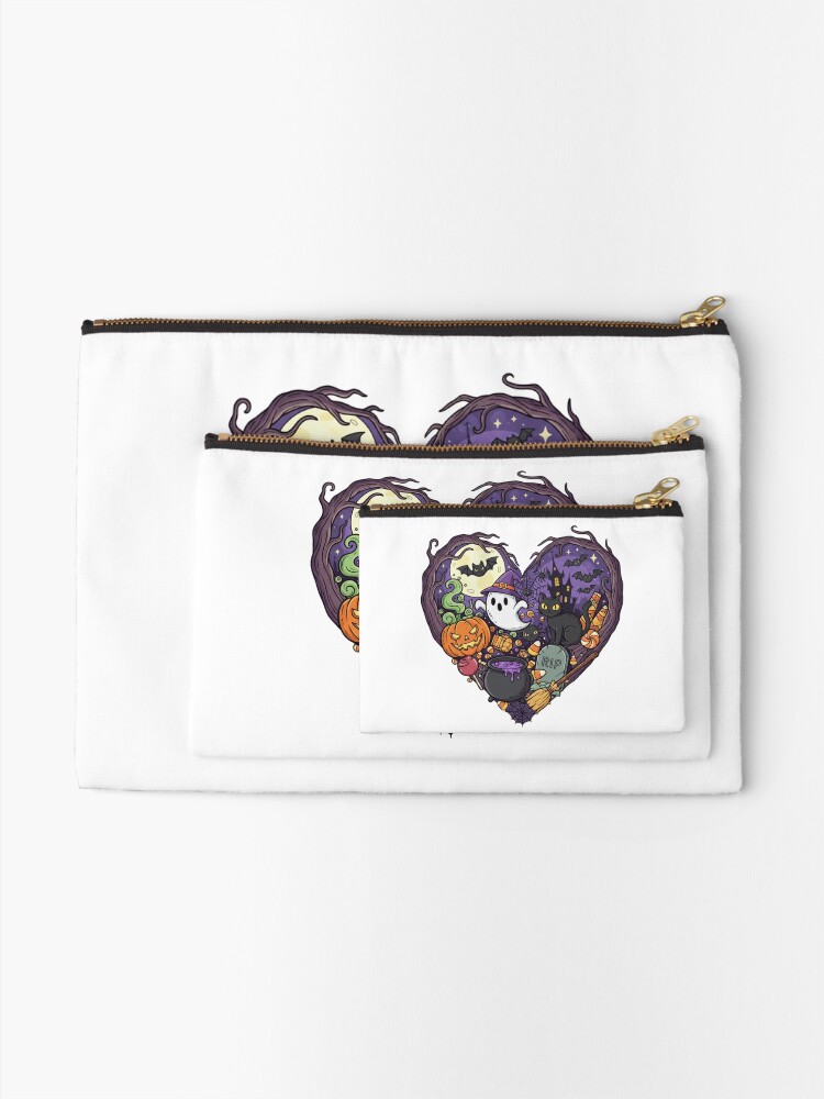 Enchanted Halloween Night Zipper Pouch