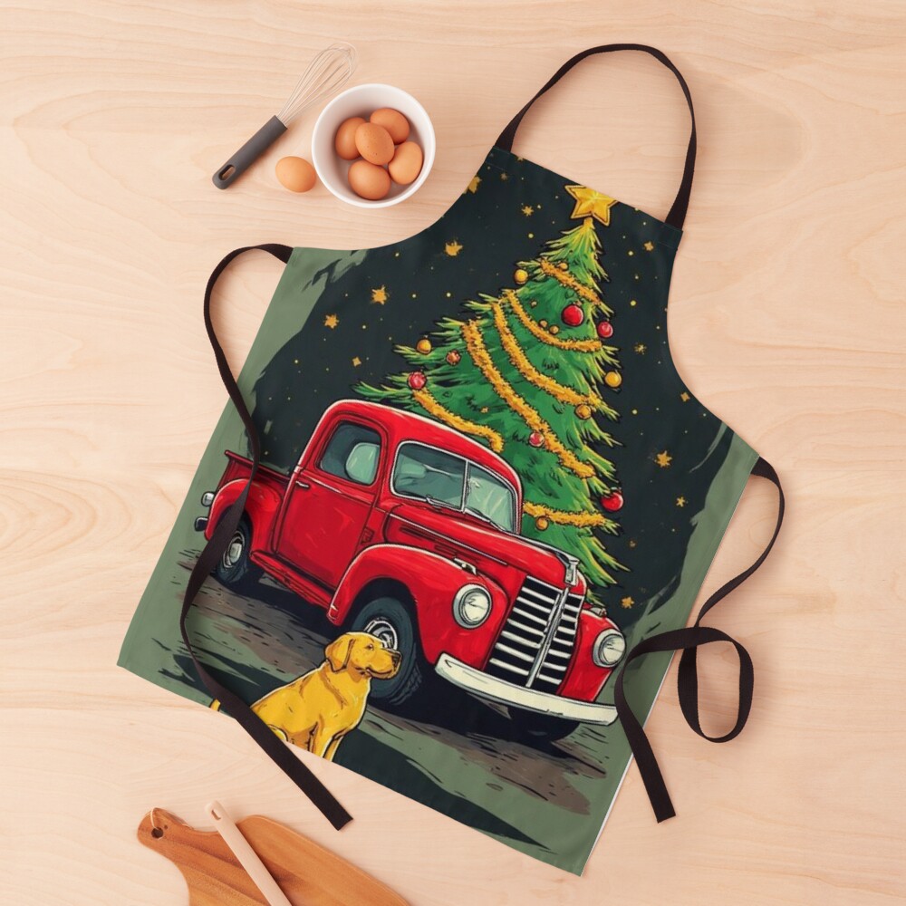 Tailgate & Tinsel Apron