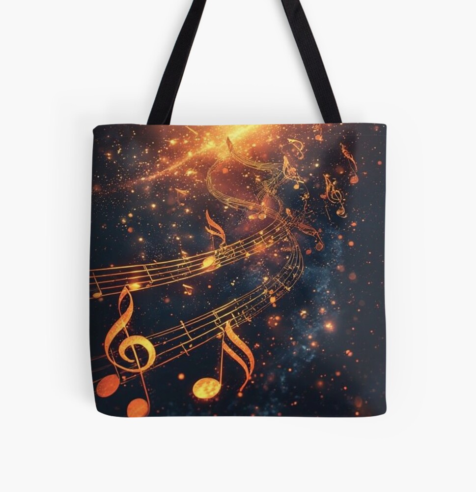 Rhythm Of The Universe Tote Bag