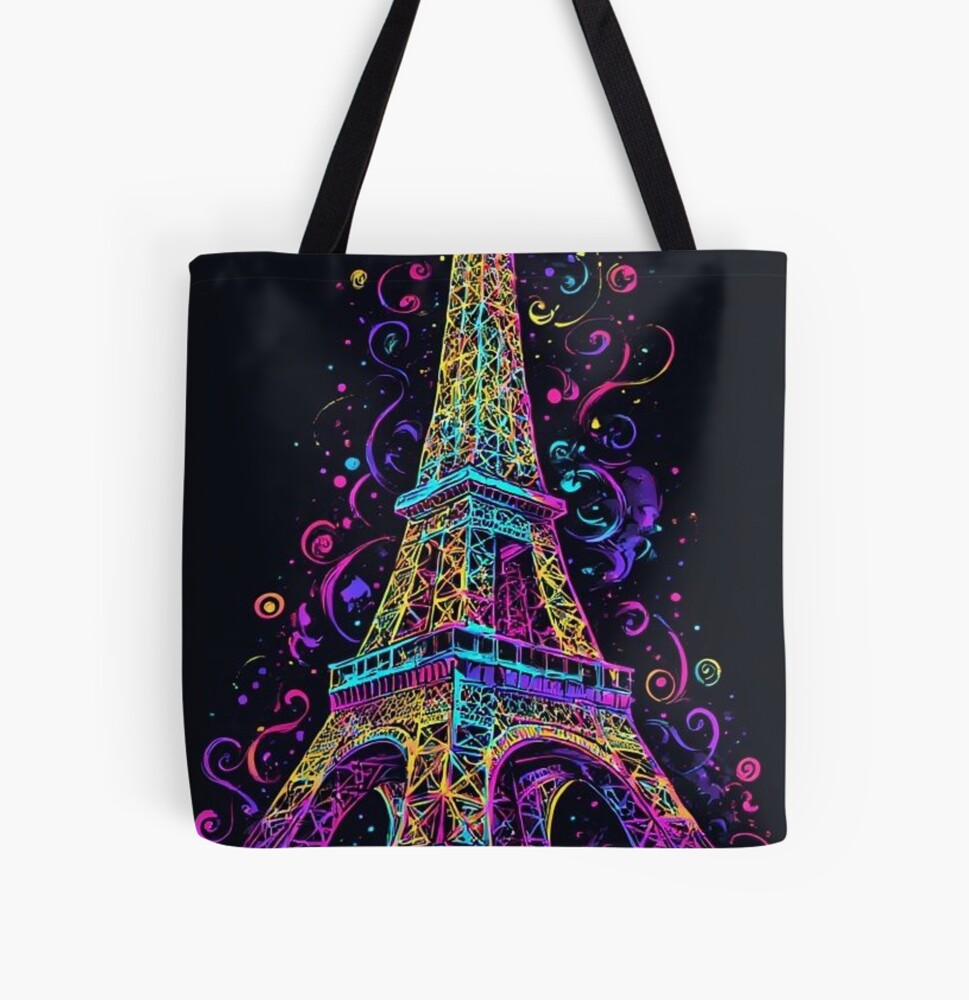 Parisian Glow Tote Bag