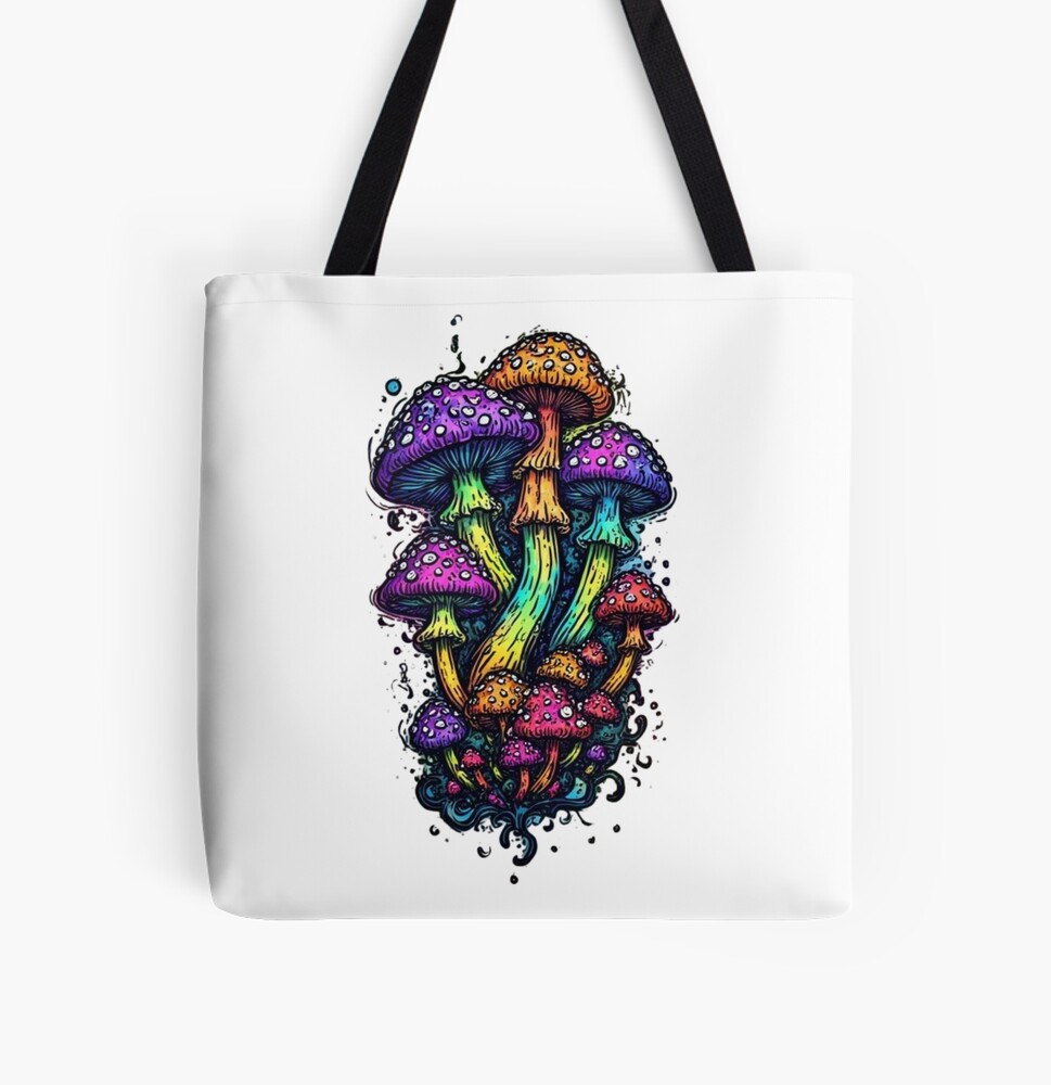 Spectral Spores Art Tote Bag