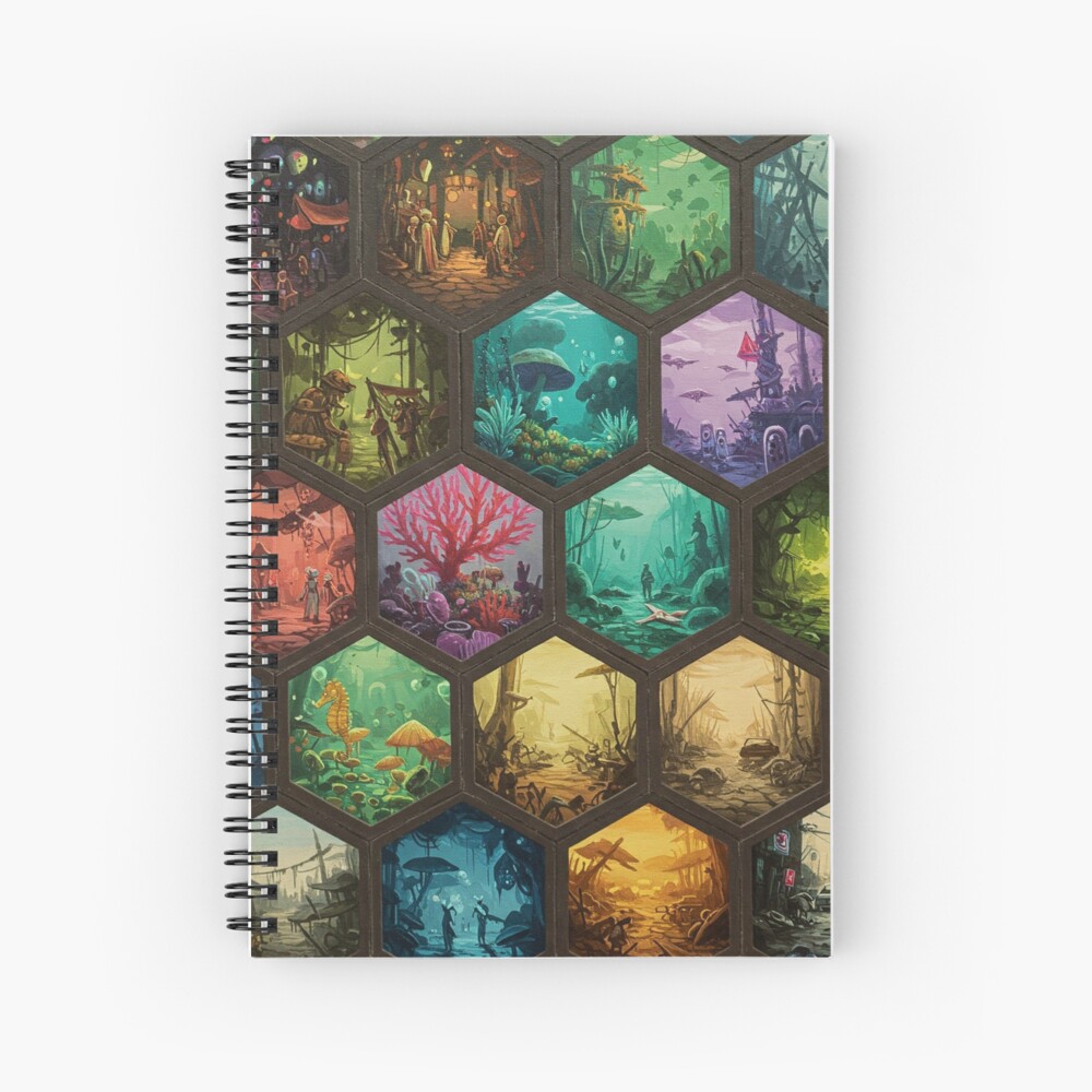 Honeycomb of Worlds Notebook / Journal