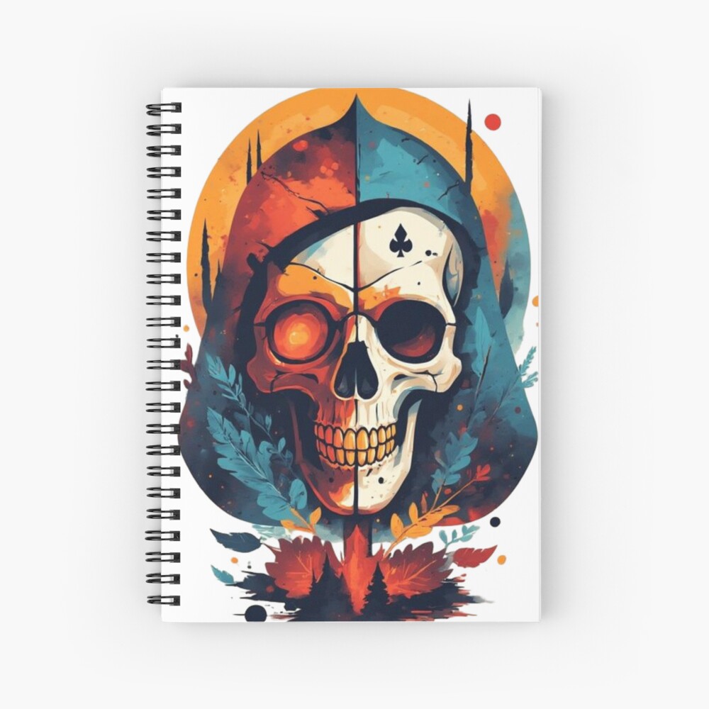 Split Specter Spiral Notebook / Journal