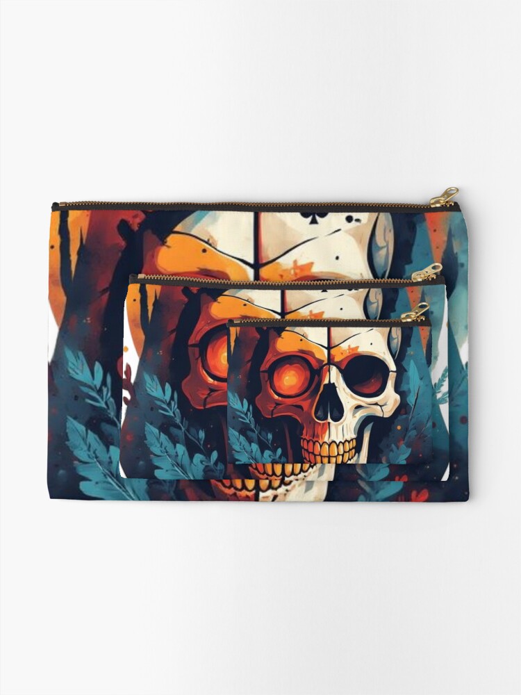 Split Specter Zipper Pouch