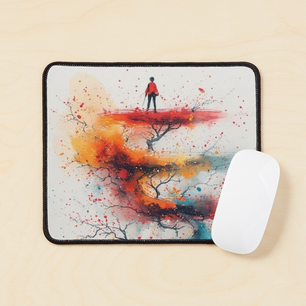 Echoes Of A Journey Mouse Pad