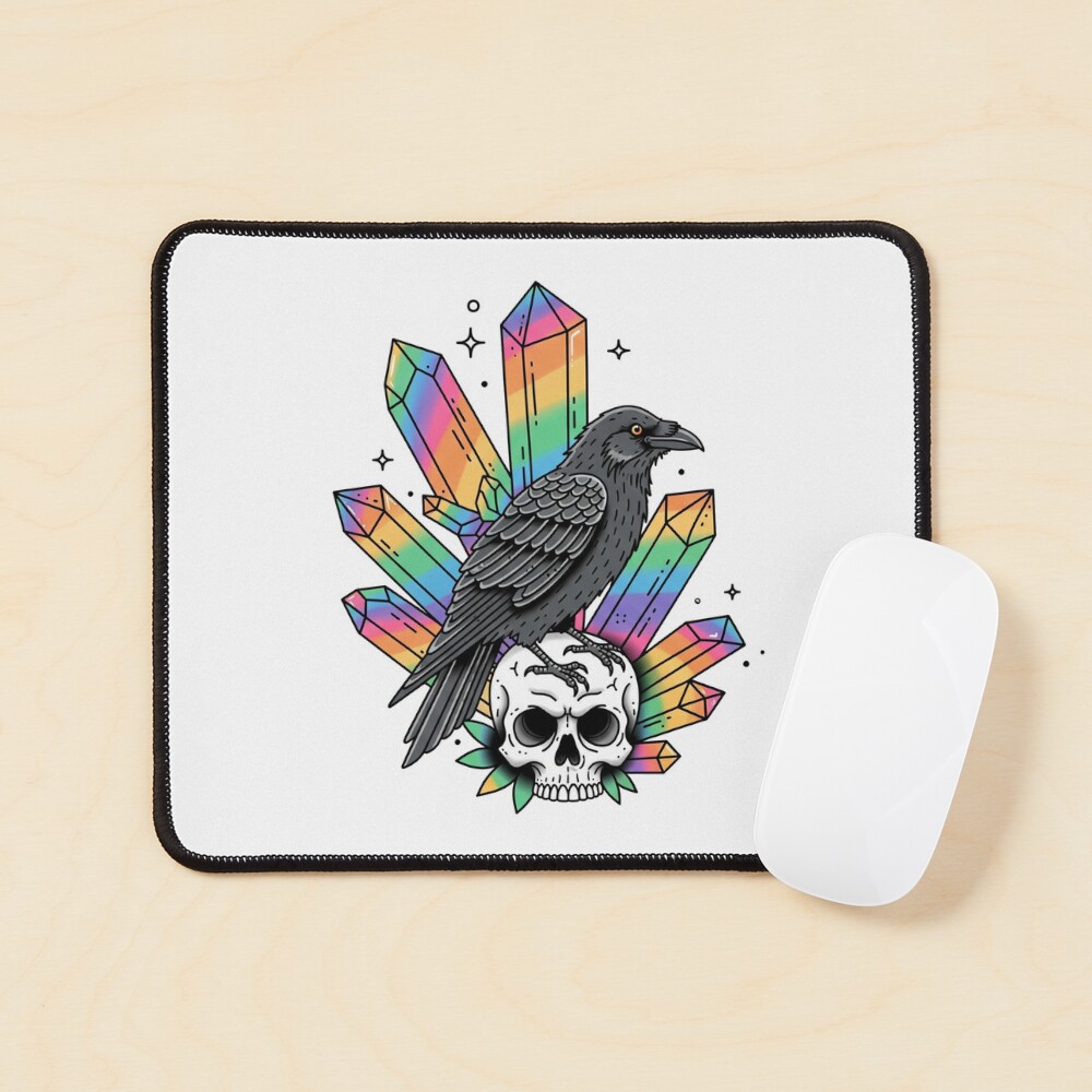 Where Shadows Meet the Spectrum Mouse Pad