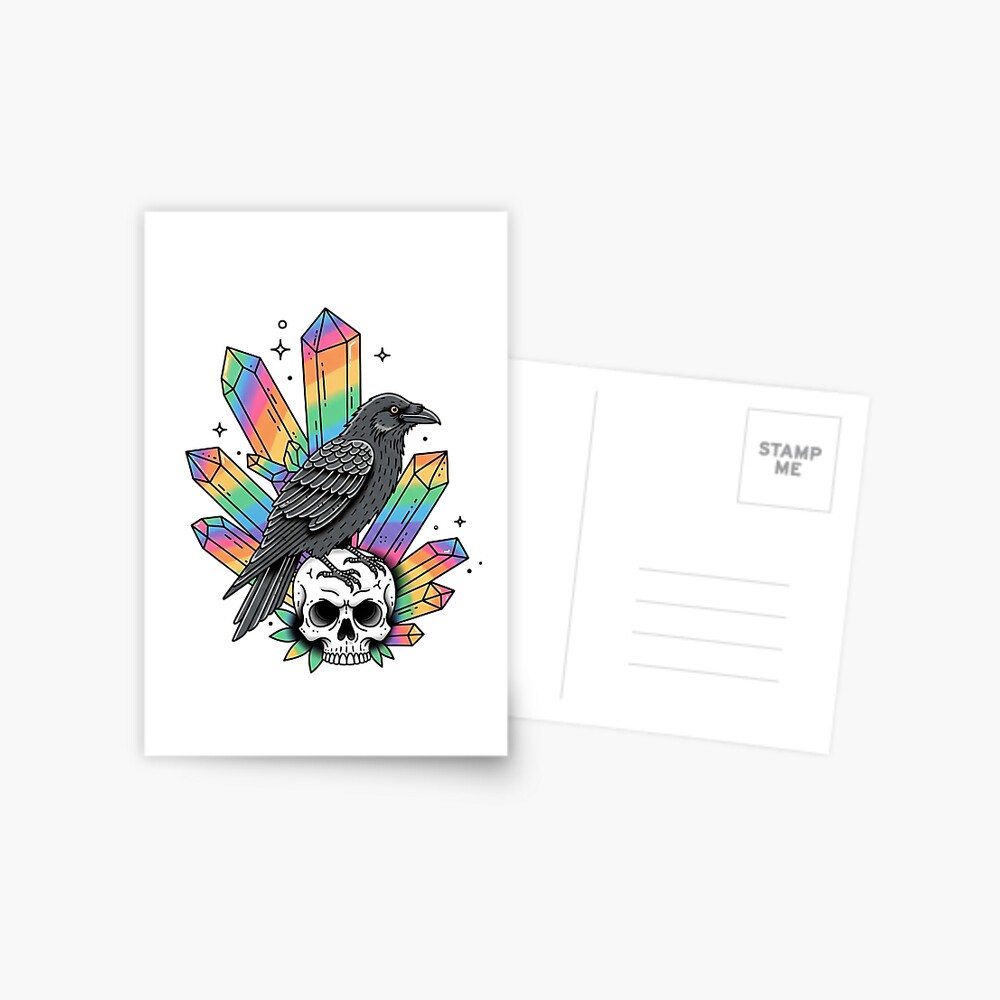 Where Shadows Meet the Spectrum Postcard