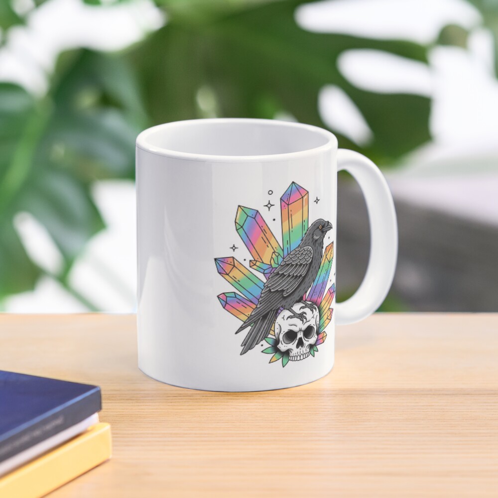 Where Shadows Meet the Spectrum Coffee Mug