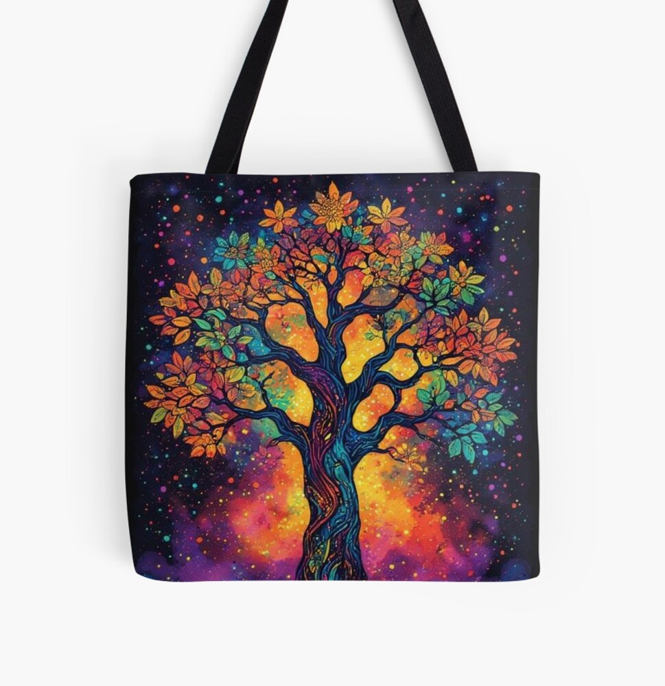 Interstellar Roots Tote Bag