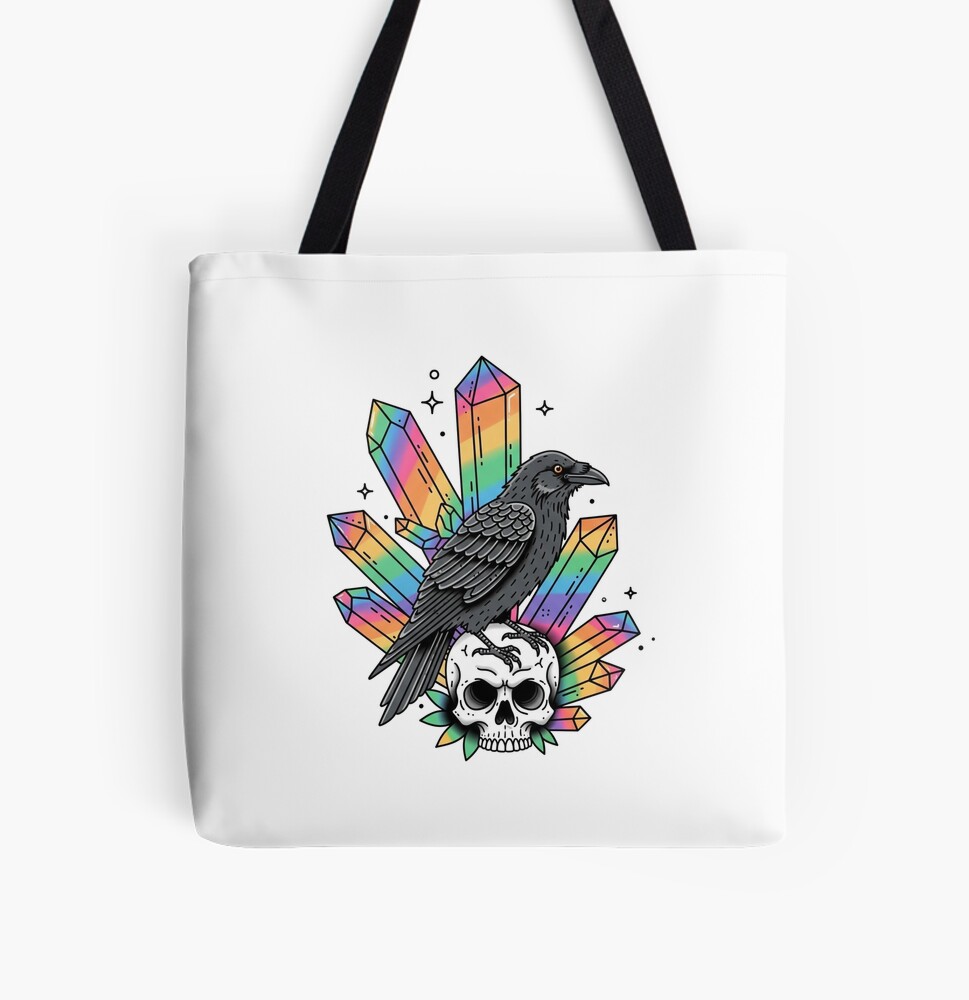Where Shadows Meet the Spectrum Tote Bag