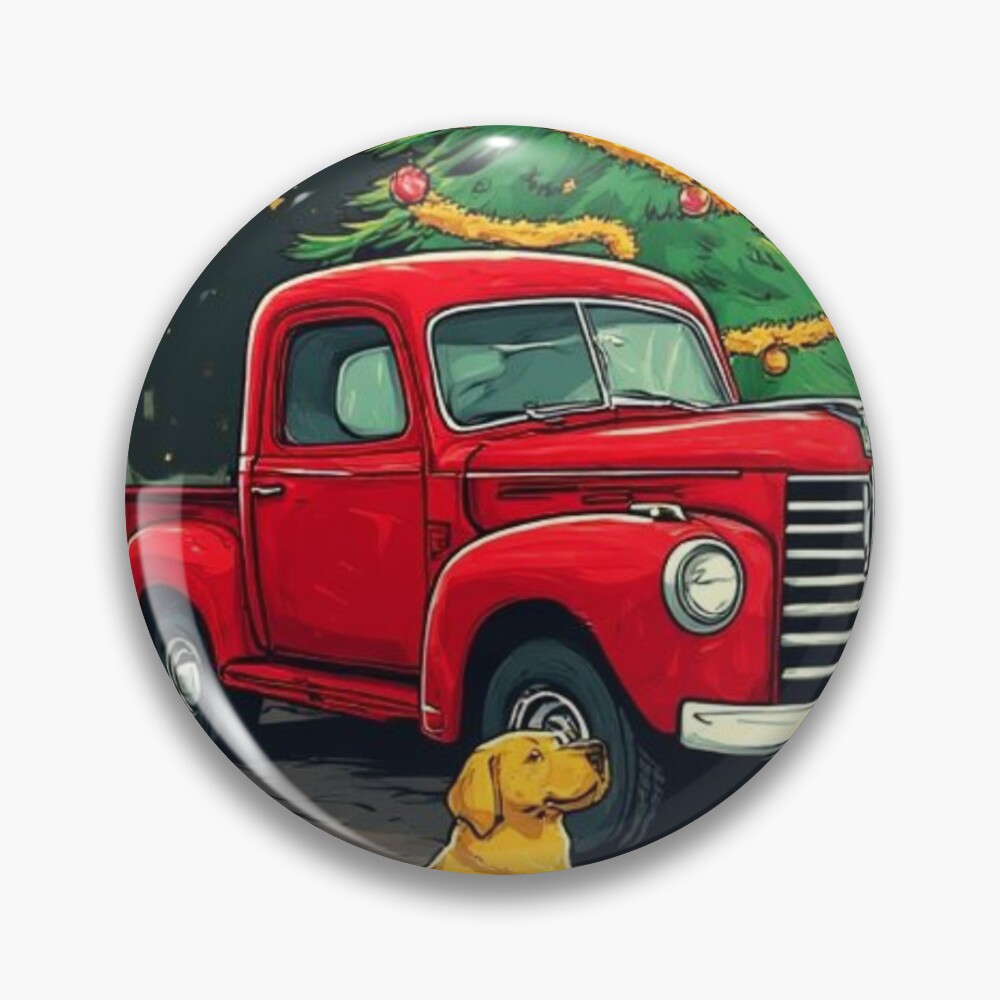 Tailgate & Tinsel Button