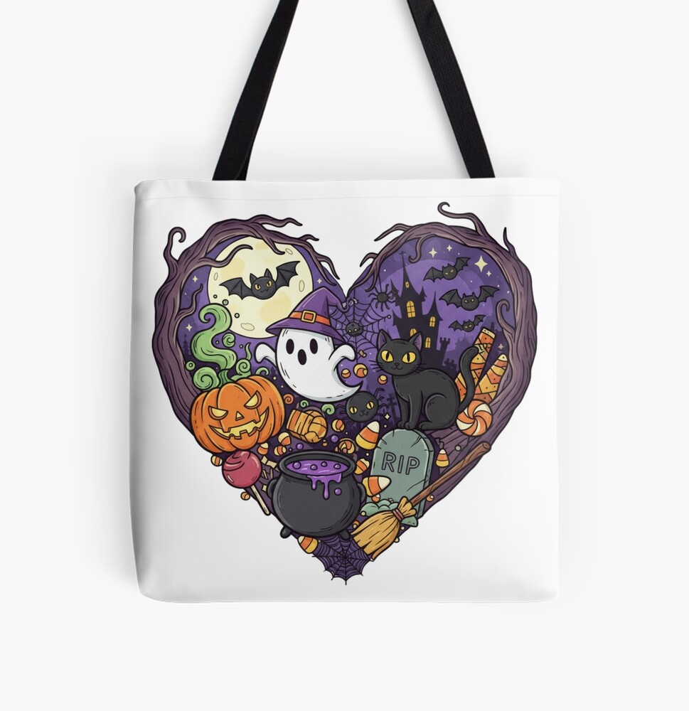 Enchanted Halloween Night Tote Bag