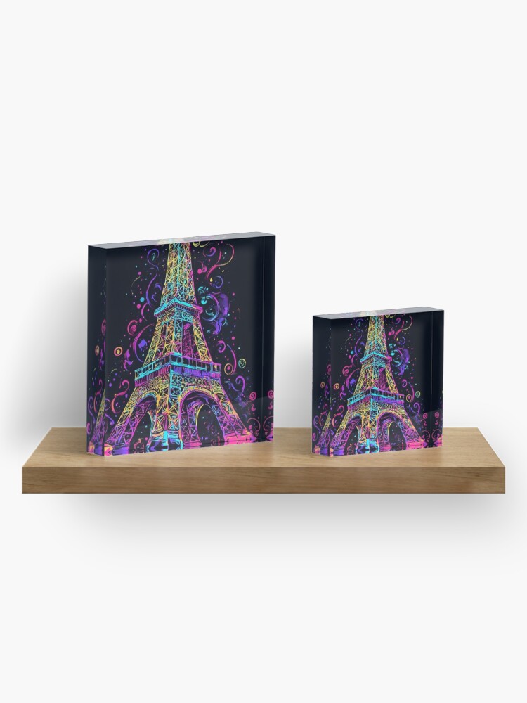 Parisian Glow Acrylic Block