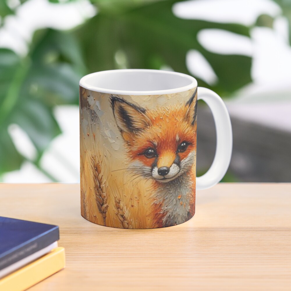 Fox Art Coffee Mug