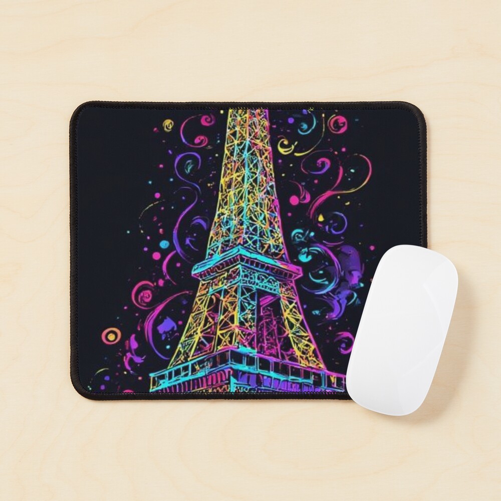 Parisian Glow Mouse Pad
