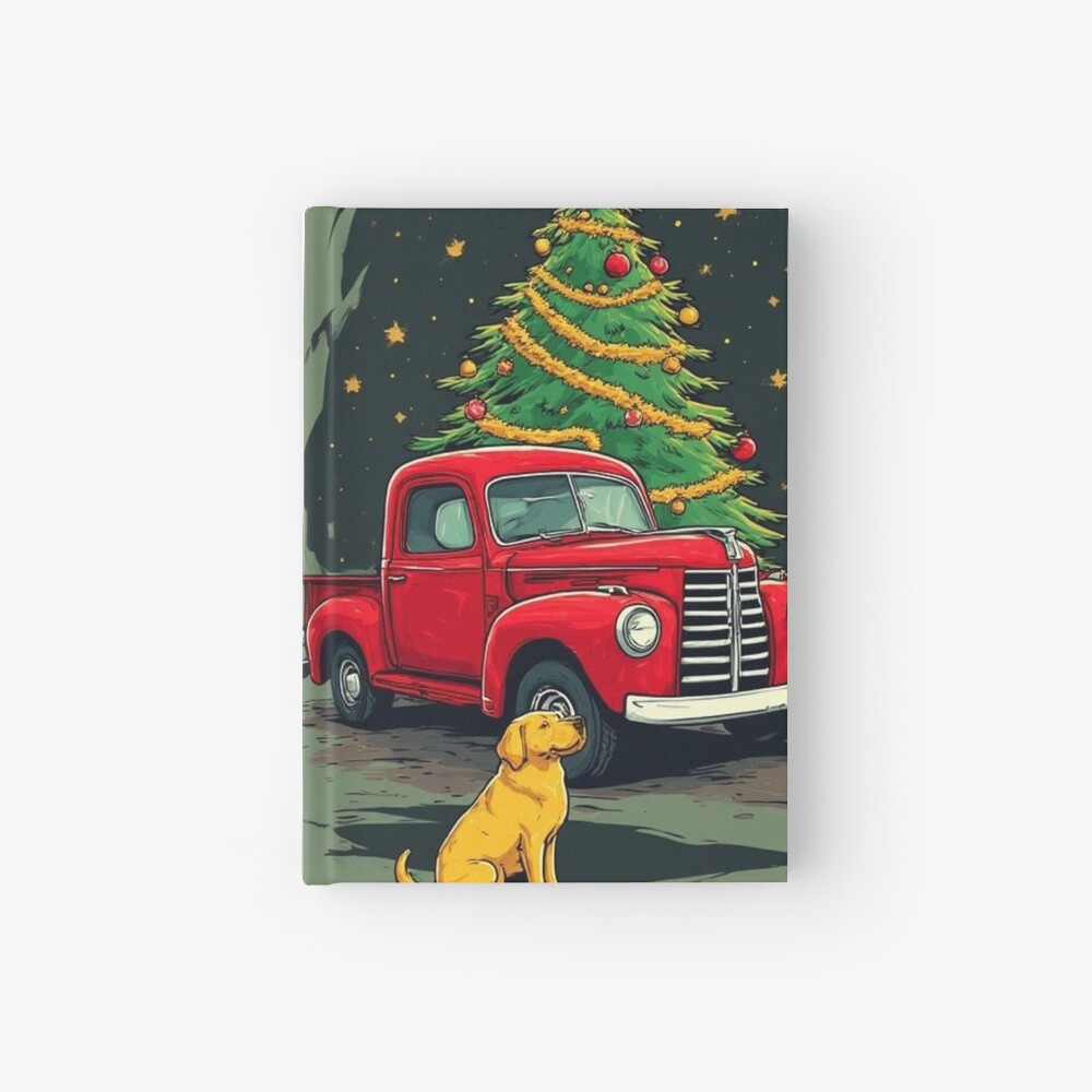 Tailgate & Tinsel Spiral Notebook / Hardcover Journal