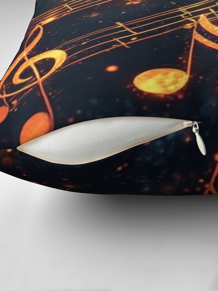 Rhythm Of The Universe Throw Pillow