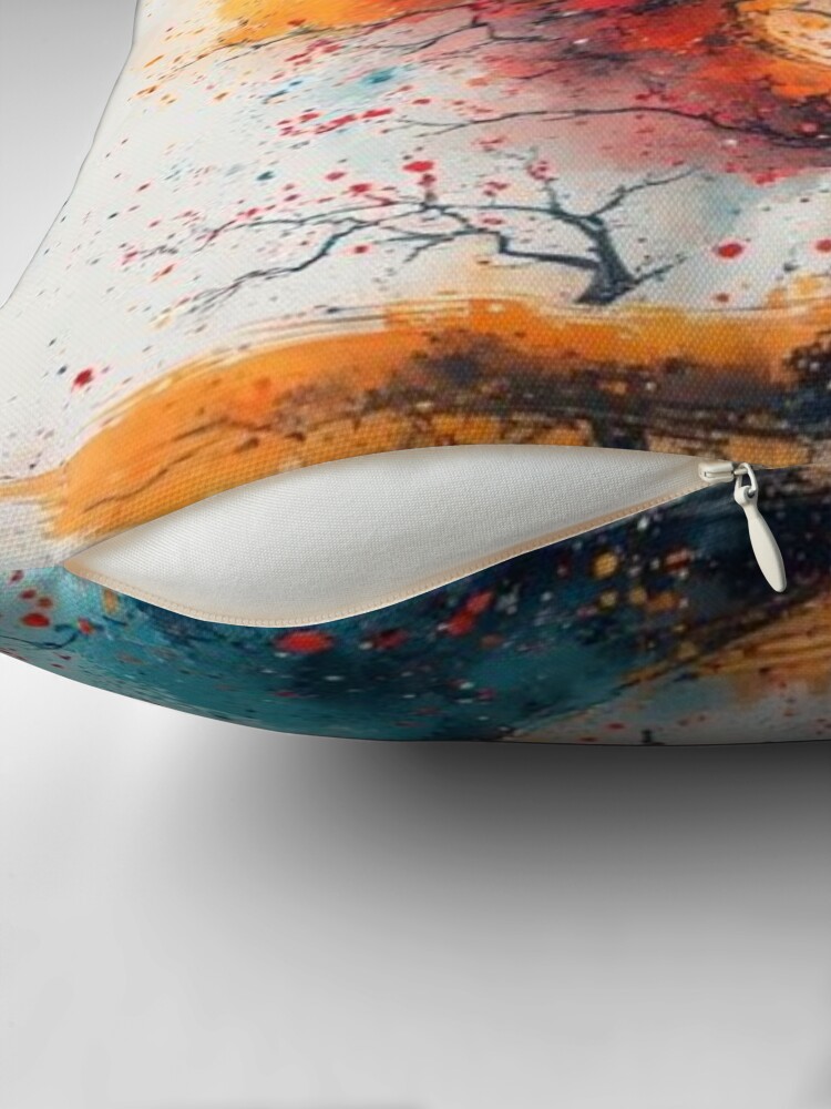 Echoes Of A Journey Throw Pillow