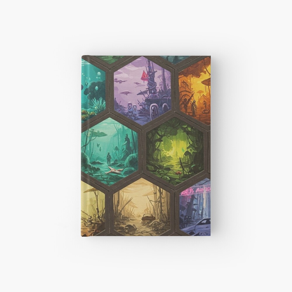 Honeycomb of Worlds Notebook / Journal