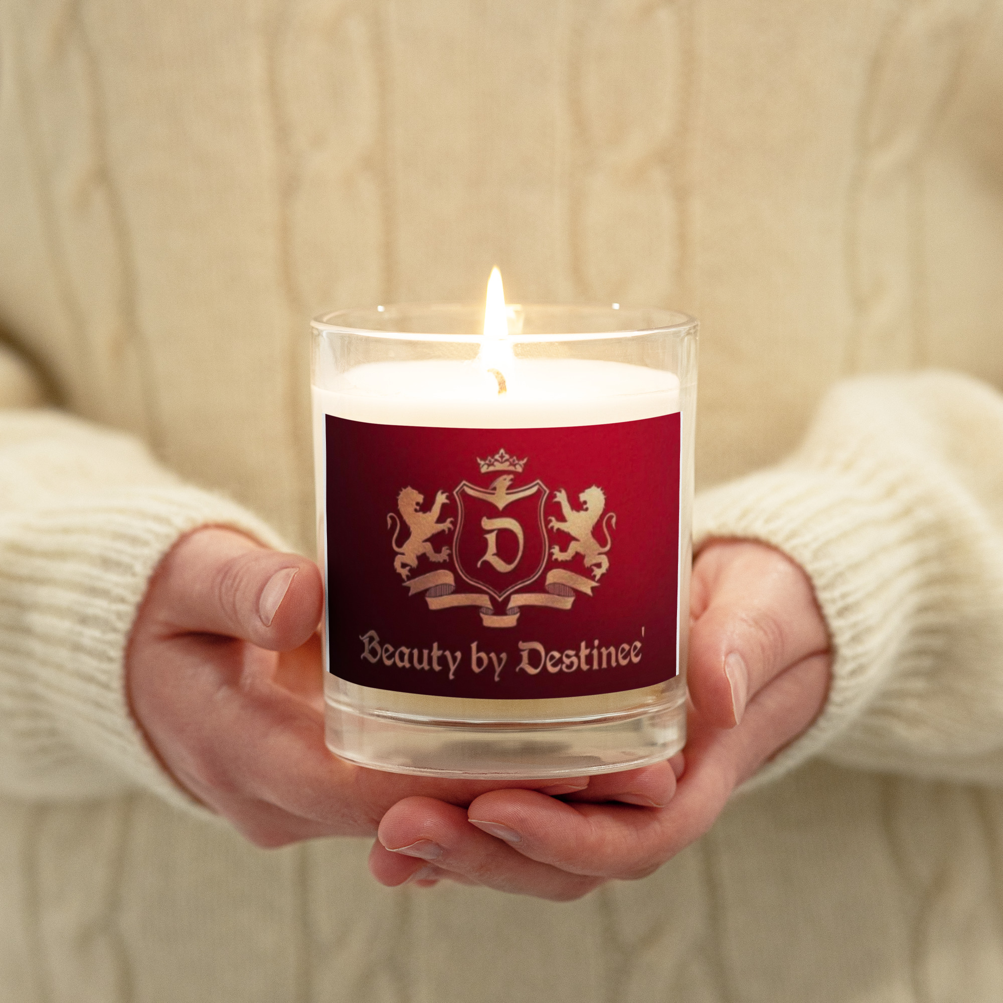 Unscented Soy Wax Candle