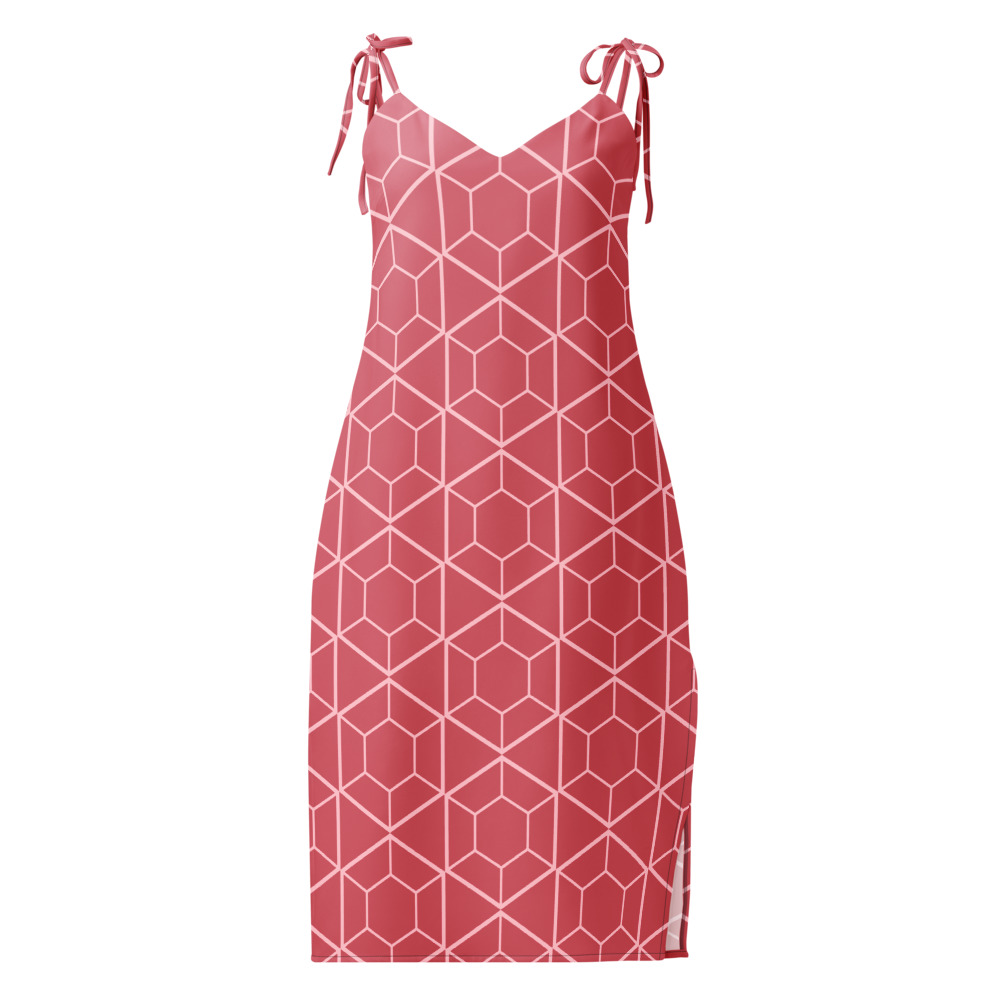 Tie-strap Midi Dress