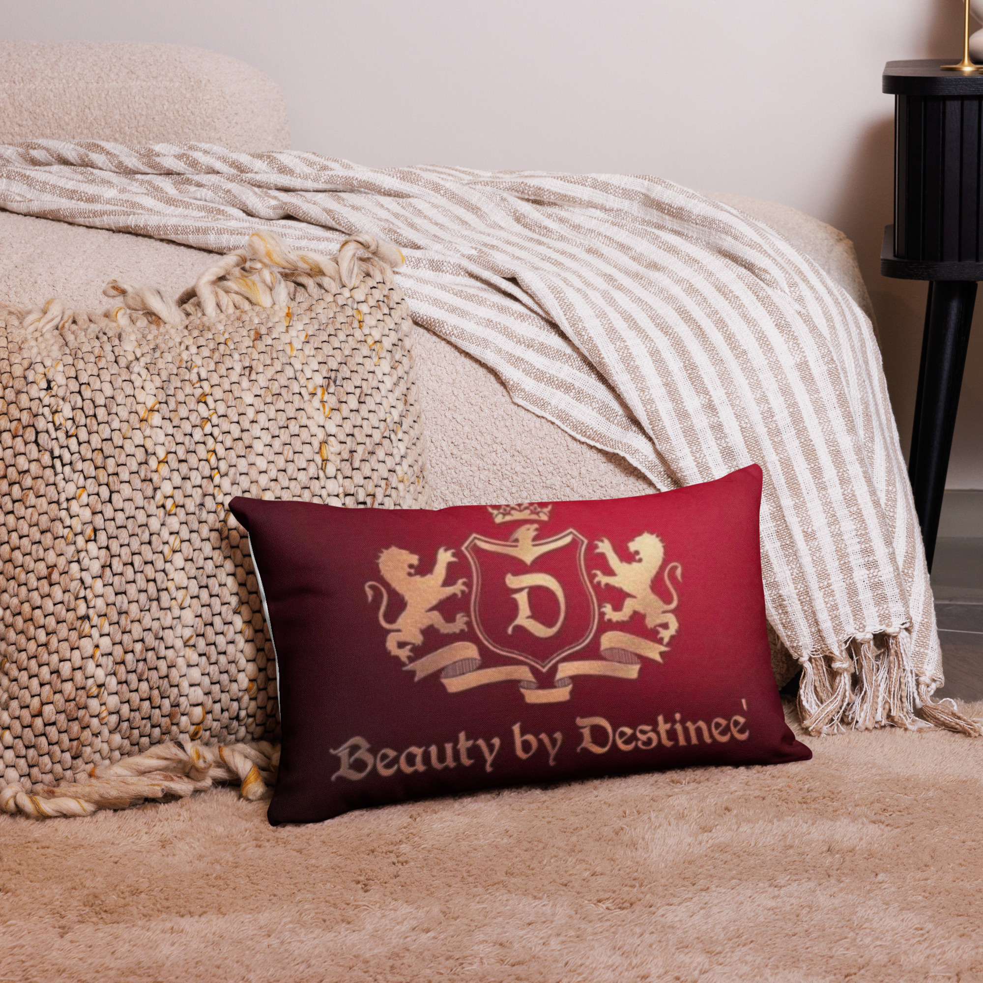 Beauty by Destineé Decorative Pillow