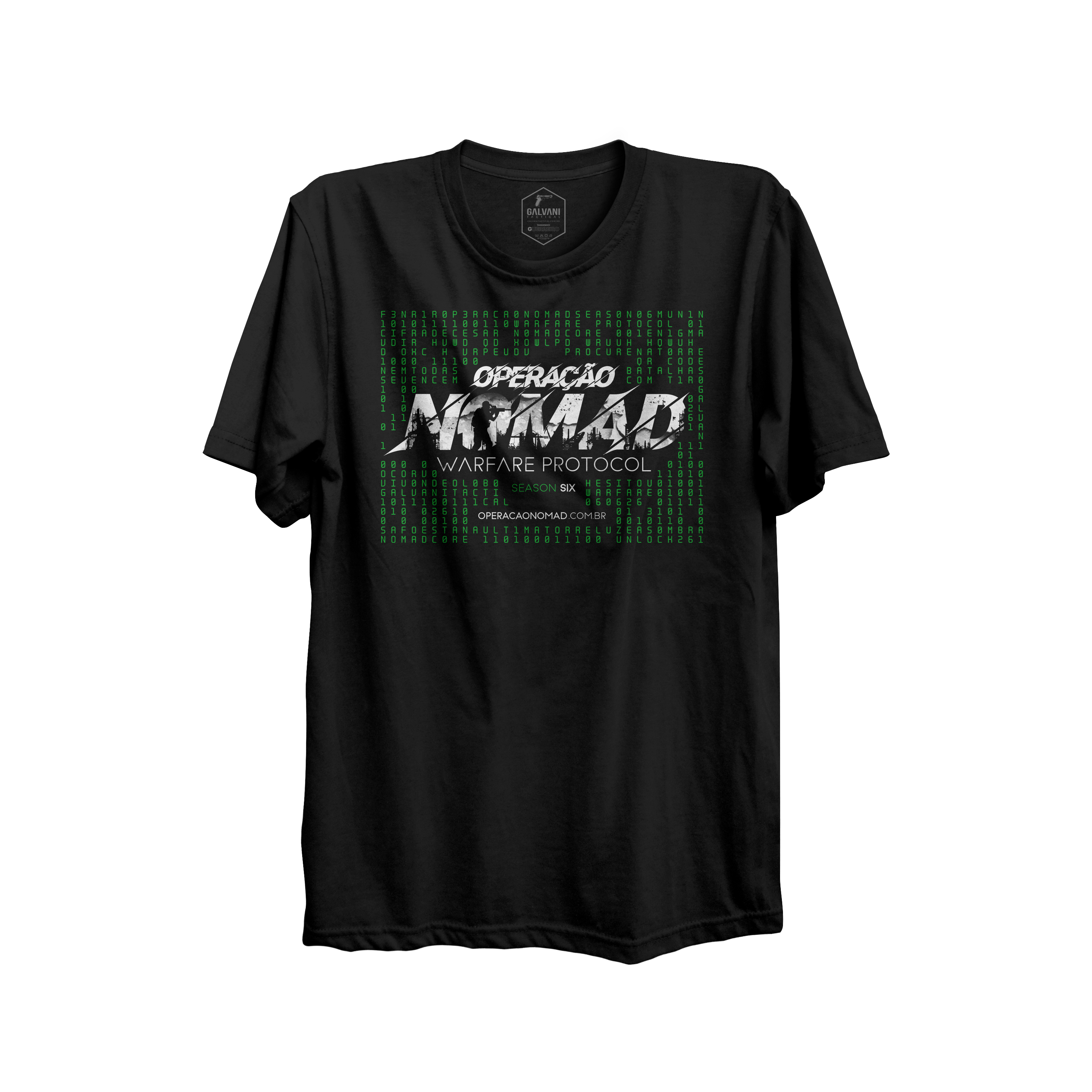 Camiseta Operação Nomad Season Six