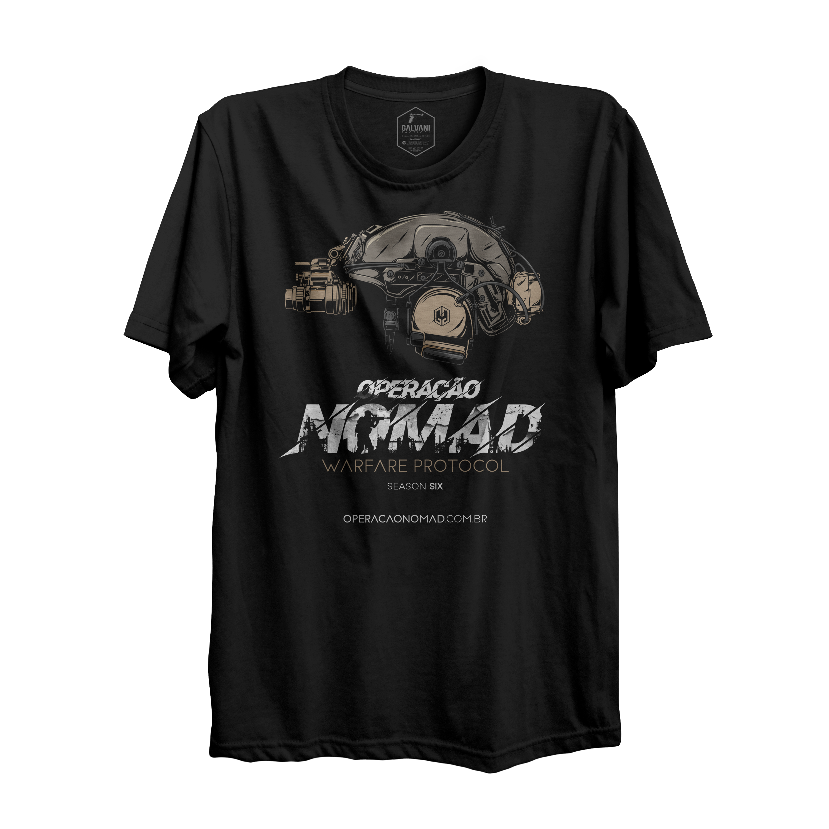 Camiseta Operação Nomad Season Six