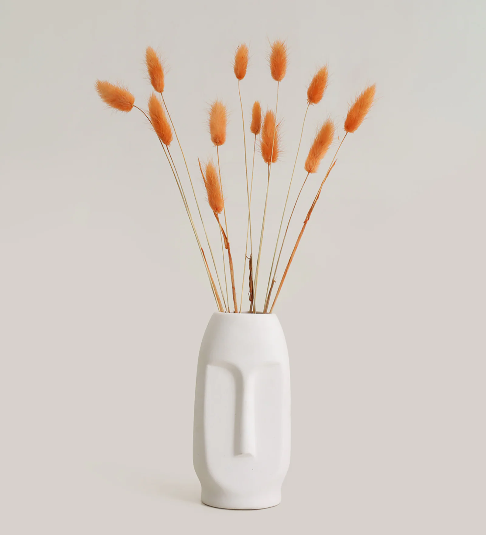 Decorative Viso 6 Inch White Ceramic Vase