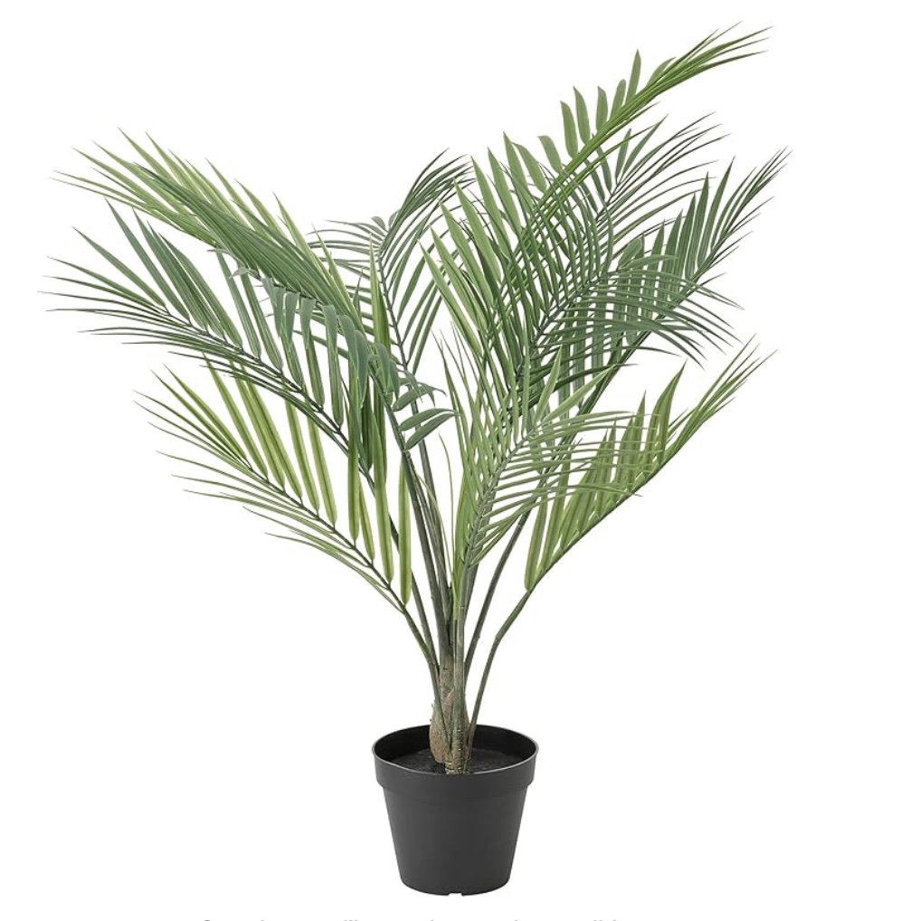 Artificial potted Areca palm