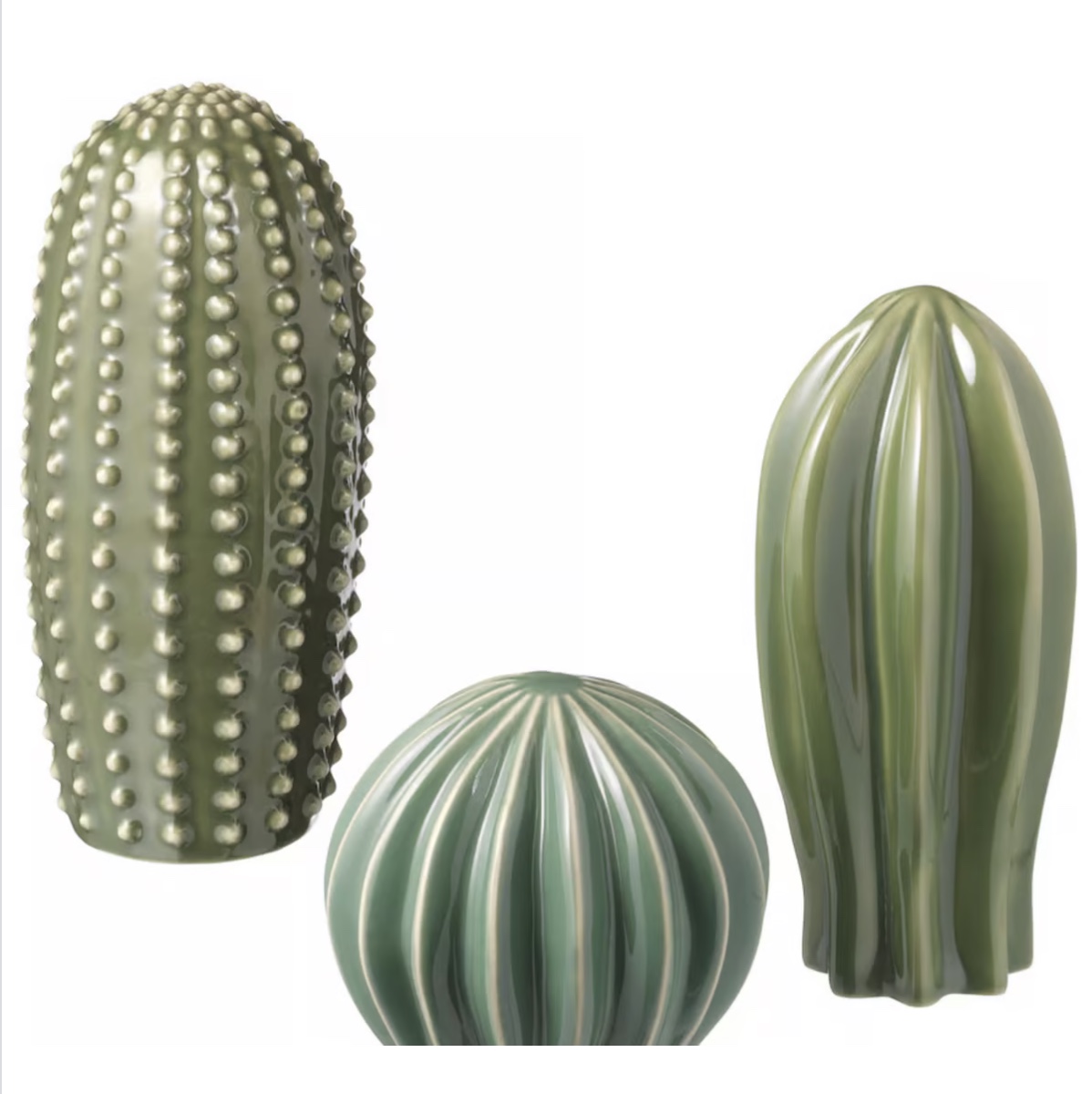 Ceramic Cactus Figurines 