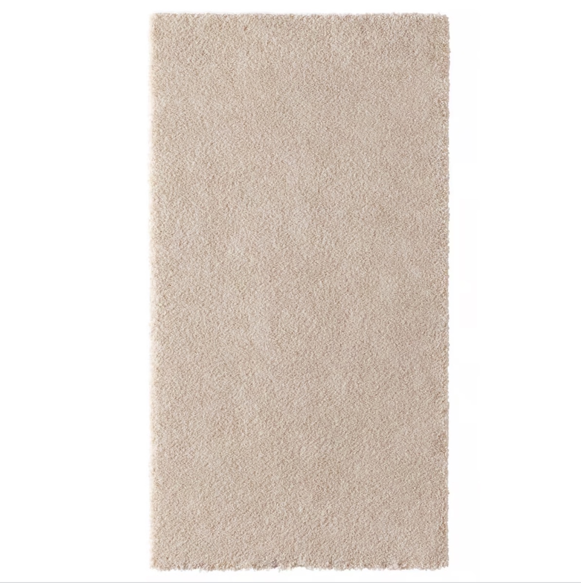 Plush Beige Rug 
