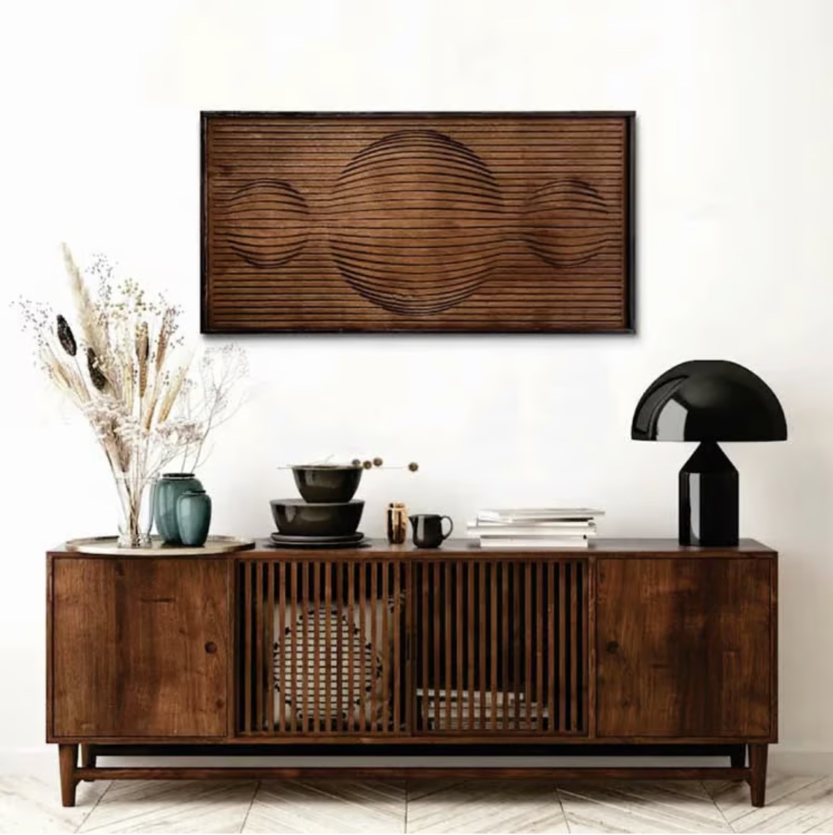 Geometric Wooden Wall Decor - Design 55 