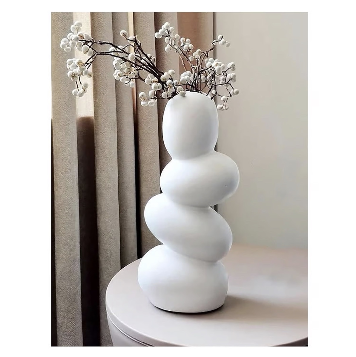 Decorative Ceramic Vase for Flowers 