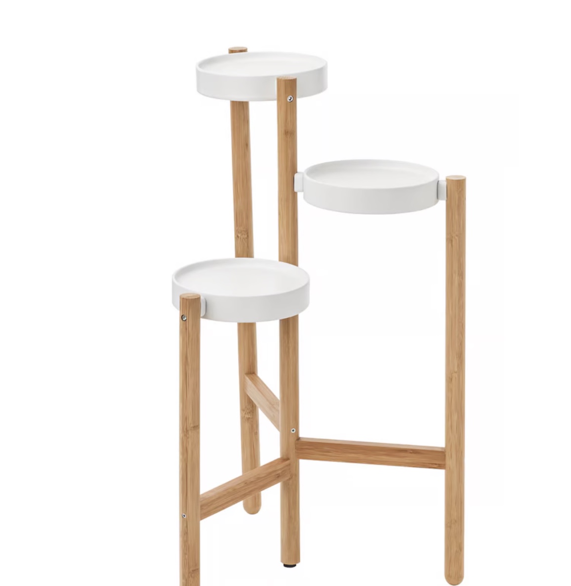 White Plant Stand Large 
