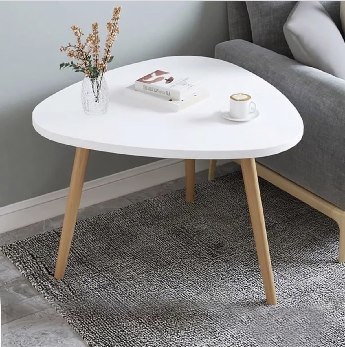 White Side Table 