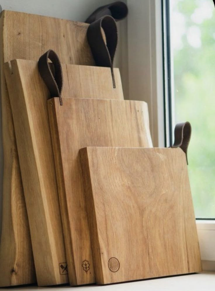 Set of Wooden Cutting Boards