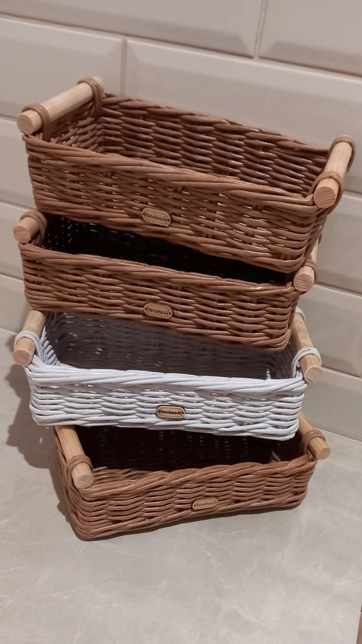 Set of Wicker Baskets