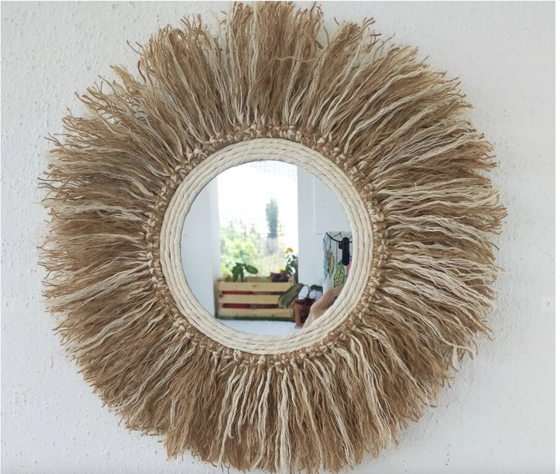 Handcrafted Boho Mirror