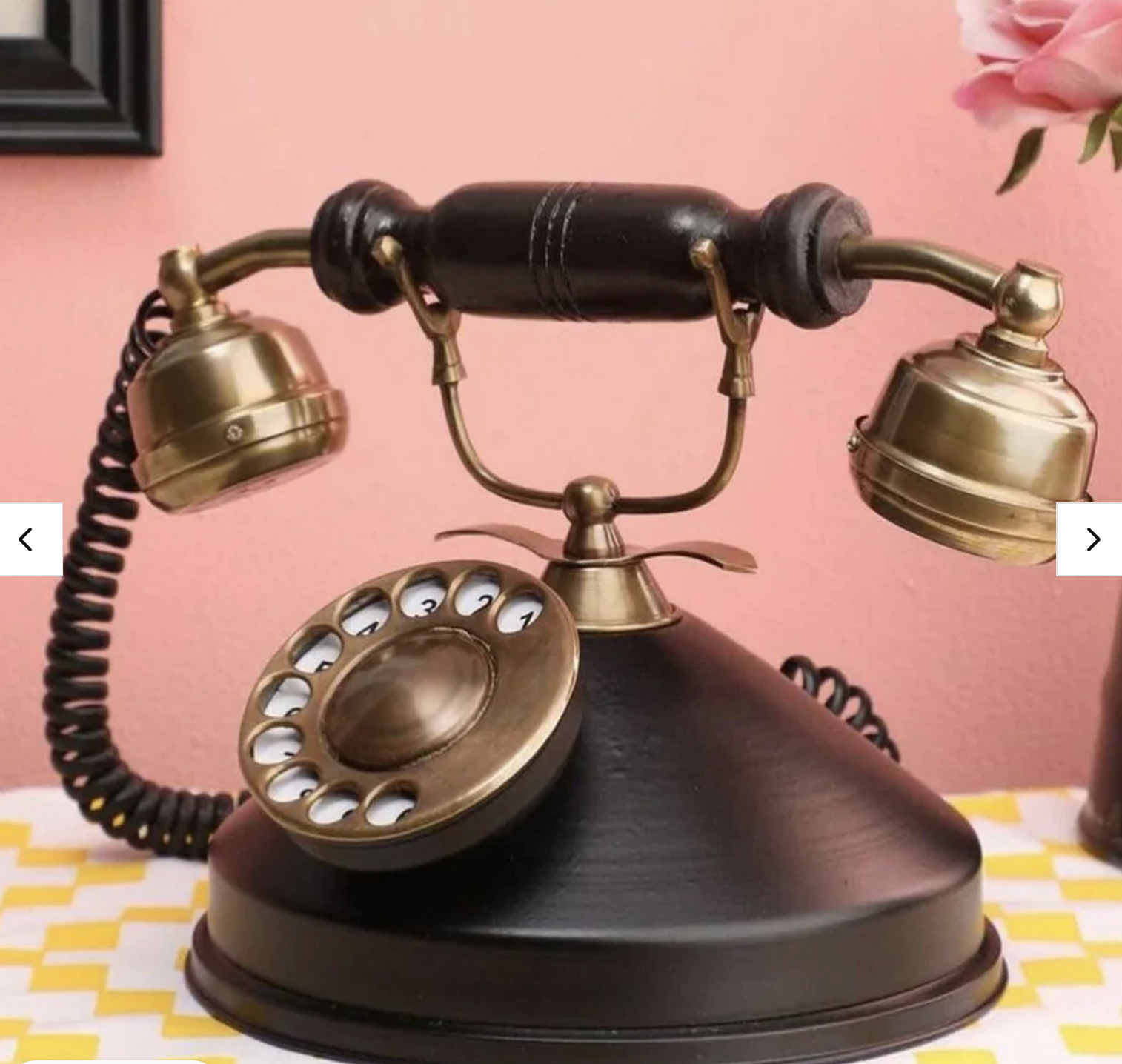 Vintage Rotary Dial Telephone