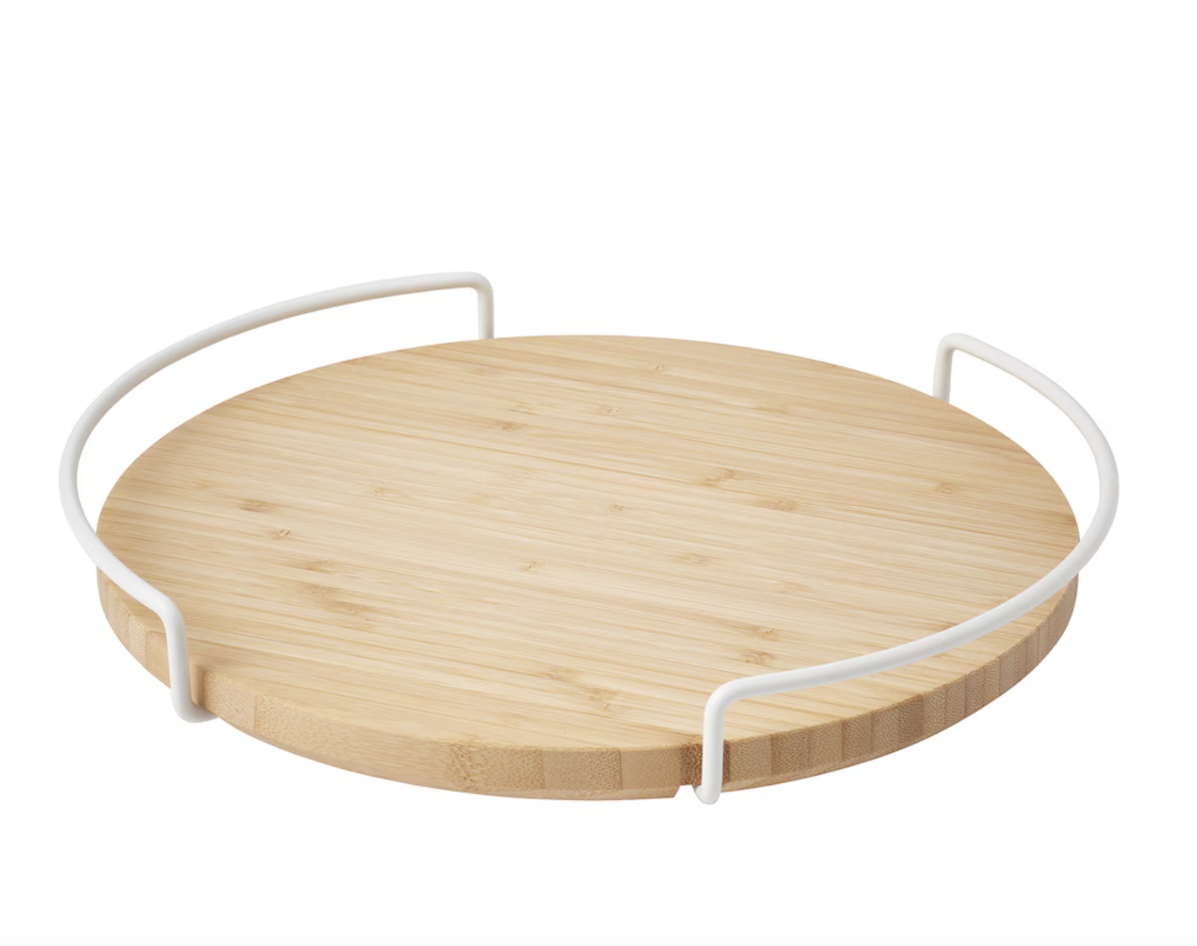 Round Wooden Serving Tray