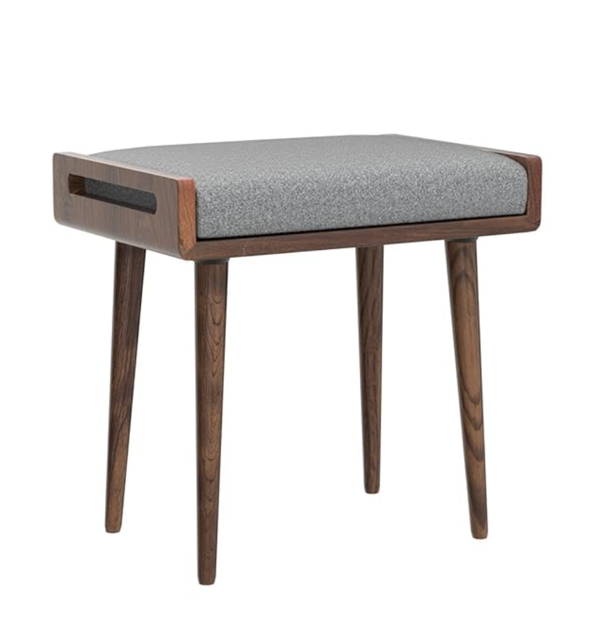 Mid-century Modern Wooden Stool