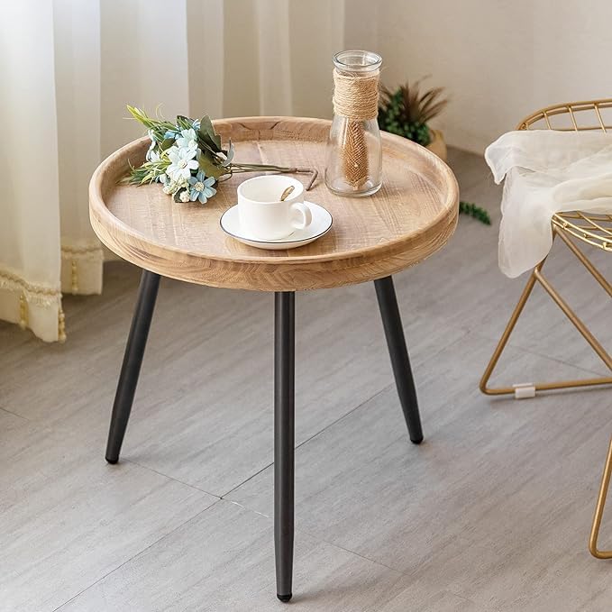 Round Wooden Coffee Table