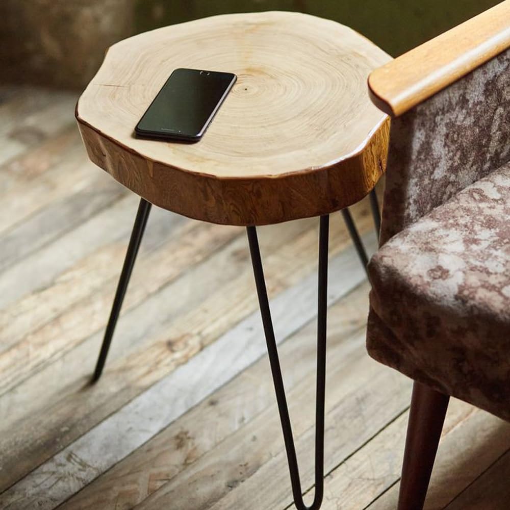 Rustic Wooden Side Table